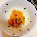 こーやんたん's cooksnap of when they made 離乳食中期★かぼちゃのサラダ.