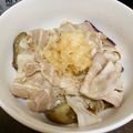 ぺこぺこさん◎'s cooksnap of when they made なすと豚しゃぶの和風だれがけ☆.