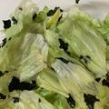 クックL3JVQG☆'s cooksnap of when they made レタスと海苔のナムル.