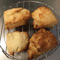 クック8PX8WU☆'s cooksnap of when they made 砂糖とバターなし、甘酒ココアスコーン.