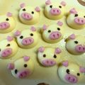 柴犬のお顔☆'s cooksnap of when they made かわいすぎるっ☆簡単友チョコ〜ぶた編〜.