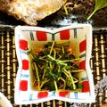 シシュポス's cooksnap of when they made 豆苗のゴマ和え.