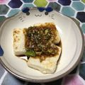Meg☆0725's cooksnap of when they made 豆腐ステーキ　≪中華風ねぎソースがけ≫.