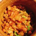 食いしん坊あー's cooksnap of when they made アボカドキムチ納豆.
