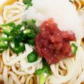 67luna's cooksnap of when they made たたきオクラと大根おろしのぶっかけ素麺.