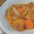 みそだ☻'s cooksnap of when they made 唐揚げリメイク！本格酢豚風アレンジ.