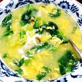 サナギさん's cooksnap of when they made 江戸菜のたまごスープ.