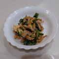 ☆★☆mint☆★☆'s cooksnap of when they made ガツンと来るニラと豚肉と卵のオイマヨ炒め.