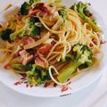 かるぼスパ's cooksnap of when they made ブロッコリーの簡単ペペロンチーノ♡.