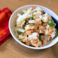 Sac’HiNa's cooksnap of when they made 塩鮭の焼きめし.