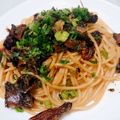 ことりんぐ's cooksnap of when they made ひつまぶし風うなぎの蒲焼パスタ.