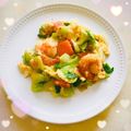 ☆ノァ☆'s cooksnap of when they made チンゲンサイとエビのオイスター炒め.