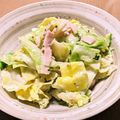 やっちゃこ's cooksnap of when they made キャベツとサラミのマヨマスタードサラダ♡.