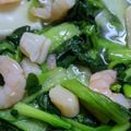 らっきー！'s cooksnap of when they made 豆腐と小松菜・小エビのオイスターあんかけ.
