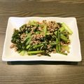 りこまこせいやのパパ's cooksnap of when they made 小松菜☆豚ひき肉丼.