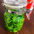 nkaha's cooksnap of when they made 簡単常備菜行者にんにくオリーブオイル漬け.