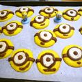 卯月のうさぎ２０１４'s cooksnap of when they made ハロウィン ♪ ミニオン クッキー.