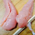 ねずみんパラダイス's cooksnap of when they made 簡単にできる★鶏肉ささみの筋の取り方.