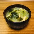 Asato★'s cooksnap of when they made 油あげとワカメのお味噌汁.