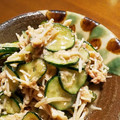 ぱおとまりも's cooksnap of when they made 【作り置き】胡瓜とえのき茸のツナごま和え.