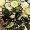 丸顔の妖精's cooksnap of when they made きゅうりワカメツナの酢の物.