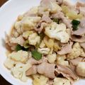 パイナッポーゼリー's cooksnap of when they made 豚肉とカリフラワーのオイスターソース炒め.