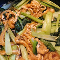 コリラックマー's cooksnap of when they made 小松菜と油揚げの煮浸し.