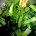 クック23B20W☆'s cooksnap of when they made 小松菜とカニかまのおひたし.