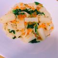 sachycook's cooksnap of when they made いくらと長芋のめんつゆパスタ.