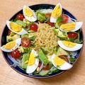 えいてぃえいと's cooksnap of when they made 【野菜たっぷり】簡単ラーメンサラダ.