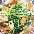 abcdefghｉｊ's cooksnap of when they made [レンジで]水菜とちくわの煮浸し.