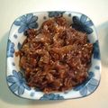 スズｓ's cooksnap of when they made 牛肉と生姜の佃煮.