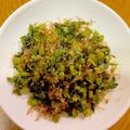 8864たまご's cooksnap of when they made ご飯に合う！大根葉のにんにく醤油炒め.
