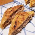 kaori238's cooksnap of when they made 豚ひき肉の挟み焼き.