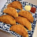 美由貴ちゃん's cooksnap of when they made ポテトサラダとチーズの揚げ餃子.