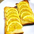 ミニcooking's cooksnap of when they made ☆目覚めスッキリ☆はちみつレモントースト.