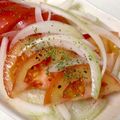 ジュンぺさん's cooksnap of when they made 簡単トマトスライスとタマネギのサラダ.