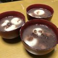 jam☆☆'s cooksnap of when they made わが家のおしるこ（白玉）.