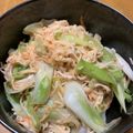 Blackトイプ's cooksnap of when they made 冷凍ストック☆カニカマと長ねぎのソテー♪.
