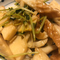 かな☆'s cooksnap of when they made 簡単！筍と豆苗のオイスタマヨ炒め.