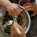 ♡peekaboo♡'s cooksnap of when they made 山菜・しどけのおひたしおかか和え.
