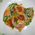 クックNNMGI0☆'s cooksnap of when they made たたいて柔らか♡鶏むね肉でボリュームピザ.