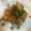 ラクラクダ's cooksnap of when they made 厚揚げのバター生姜醤油炒め.