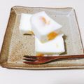 supi☆mama's cooksnap of when they made みかん牛乳寒天♪.