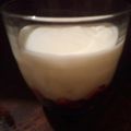 inLondon's cooksnap of when they made ドライマンゴーとブルーベリーのヨーグルト.