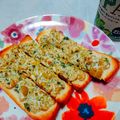 ことりんぐ's cooksnap of when they made 軽やかに♪オリーブマヨのおつまみトースト.