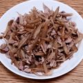 ポニーリボン's cooksnap of when they made 豚肉とごぼうの甘辛生姜炒め.