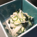 chibijuju's cooksnap of when they made 新玉ねぎとワカメのマヨネーズ和え.
