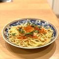 matsubobo's cooksnap of when they made 鮭といくらのミルクパスタ.
