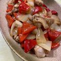 ゆーこリン♡'s cooksnap of when they made 鶏肉とパプリカの甘酢あん　作り置き冷凍可.